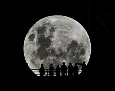 Image result for Moon Silhouette Photography