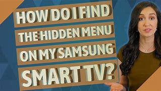 Image result for Samsung Smart TV Hidden Menu