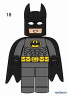 Image result for Draw LEGO Batman