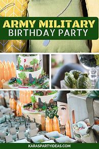 Image result for Army Birthday Party Supplies