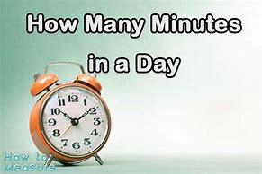 Image result for How Many Minutes in a Day