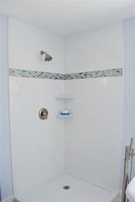 Image result for Corner Shower Subway Tile