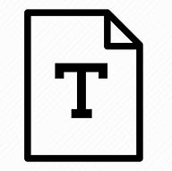 Image result for Text File Icon