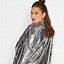 Image result for Plus Size Silver Jacket
