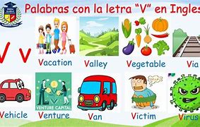 Image result for Palabras Con V En Ingles