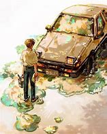 Image result for Initial D Anime Background