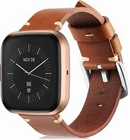 Image result for Fitbit Versa 2 Leather Strap