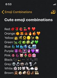 Image result for Blue Emoji Combos