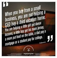 Image result for Support a Small Business Quotes
