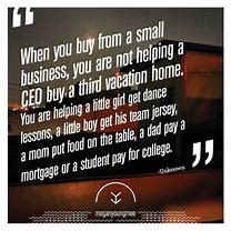 Image result for Support Small Business Quotes