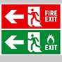 Image result for Exit Sign SVG
