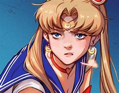 Image result for Sailor Moon Art Style