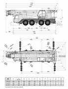 Image result for Mobile Crane Plan View