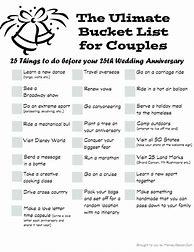 Image result for Couples Bucket List