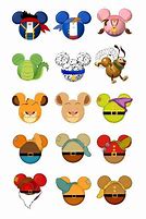Image result for Mickey Mouse Character Heads