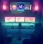 Image result for Gaming Setup with TV Over It