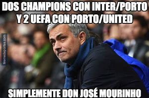 Image result for Pep Mourinho Meme