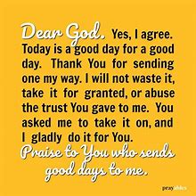 Image result for Prayers for a Wonderful Day