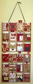 Image result for Christmas Advent Calendar Wall Hanging