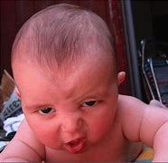 Image result for Funny Mad Baby Faces
