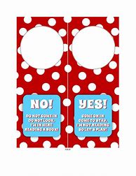 Image result for Door Hanger Template for Kids Crafts