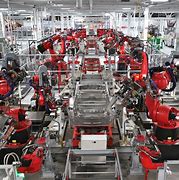 Image result for Tesla Factory Robots