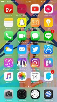 Image result for iPhone 7 Home Screen Back