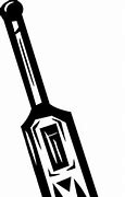Image result for Cricket Bat Black and White with No Background