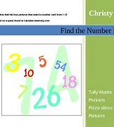 Image result for Find the Number Game