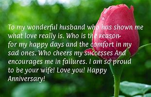 Image result for Anniversary Message to My Husband