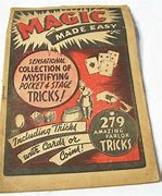 Image result for Vintage Book Magic Tricks