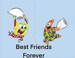 Image result for Best Friend Drawing as Spongebob