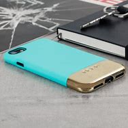 Image result for iPhone SE Case Gold Edge Turquoise Filling