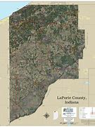 Image result for La Porte County Map Indiana