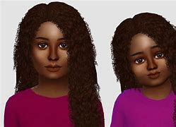 Image result for Sims 4 Toddler Curly Hair