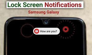 Image result for A53 Detailed Notifications On Lock Screen