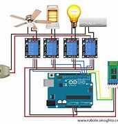 Image result for Home Automation Circuit Diagram