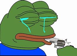 Image result for Pepe the Frog PNG Cry