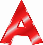 Image result for Red Alphabet Letters Clip Art