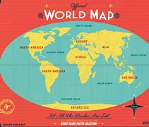 Image result for Modern Day Map of the World