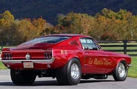 Image result for 68 Mustang Drag Car