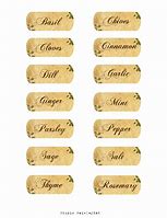 Image result for Spice Labels Round