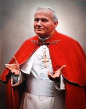 Image result for Pope John Paul II Canonized Saint Francis