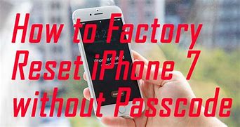 Image result for Factory Reset iPhone 5S without Password