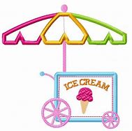 Image result for Ice Cream Cart Clip Art
