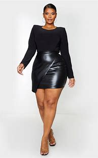 Image result for Size 20 Leather Skirt