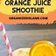 Image result for orange banana smoothie