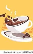 Image result for Spilling Coffee Cup Drawing