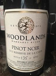Image result for Woodlands Pinot Noir Reserve Cave