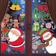 Image result for Funny Christmas Window Clings